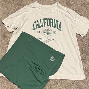 Old Navy Green Athletic Men's Shorts